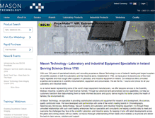 Tablet Screenshot of masontechnology.ie